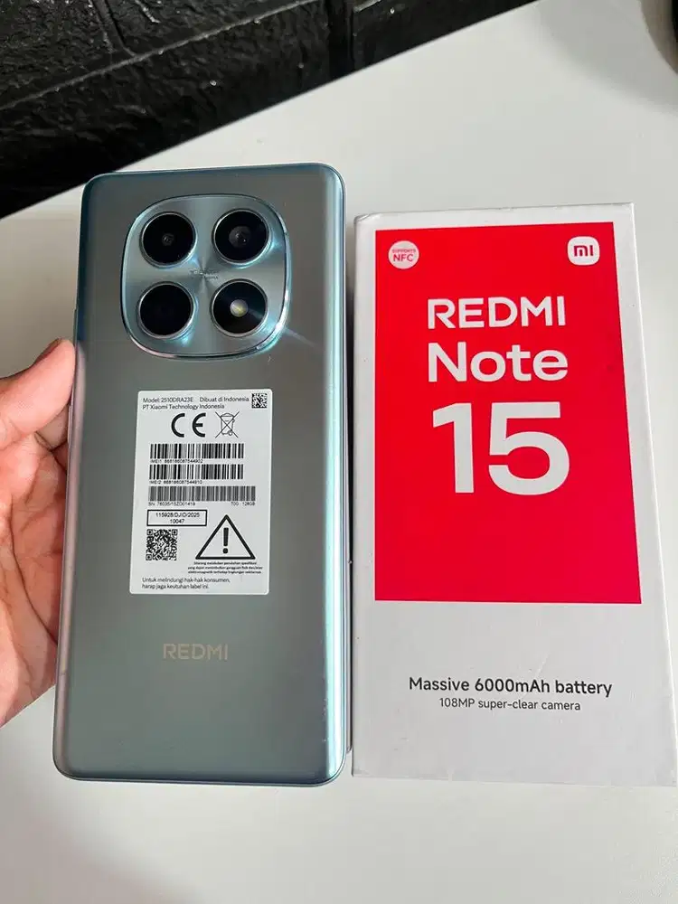 Redmi note 15 6+4/128gb