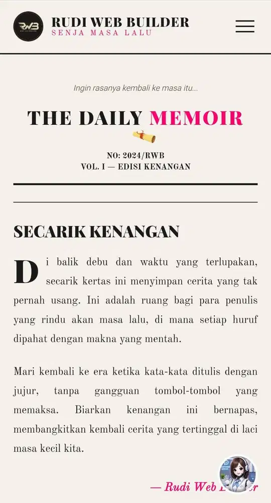 Template Kit Tom Paper | Untuk Wordpress