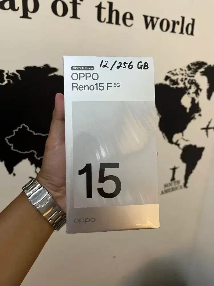 Oppo Reno 15F 12/256GB new segel, bukan secon