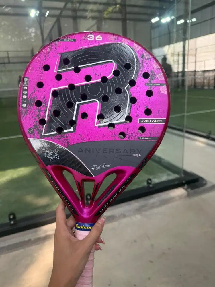 Jual Raket Royal Padel 36 Anniversary Pink