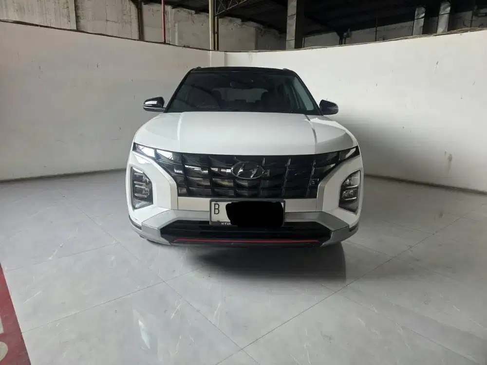 Hyundai Creta Prime AT (  Matic ) 2022 Putih Km 66rban Mulus Two Tone