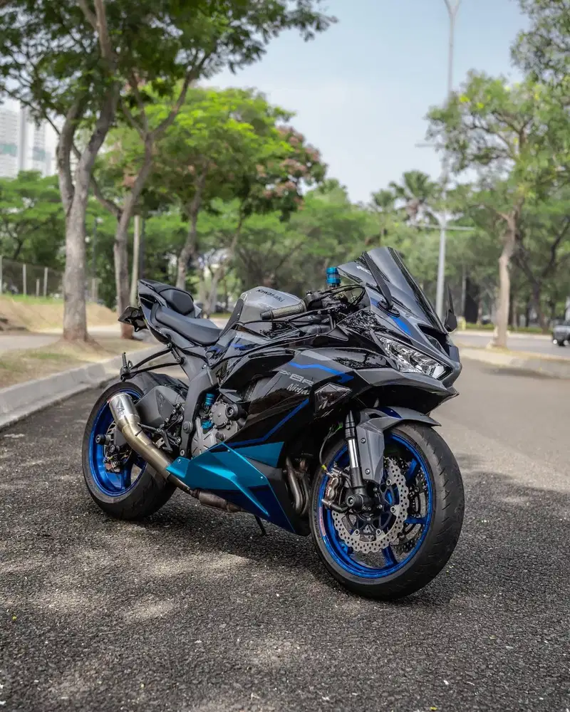 Kawasaki ZX636 ZX6 Nik 2022 Full Modif 100jt Knalpot Austin