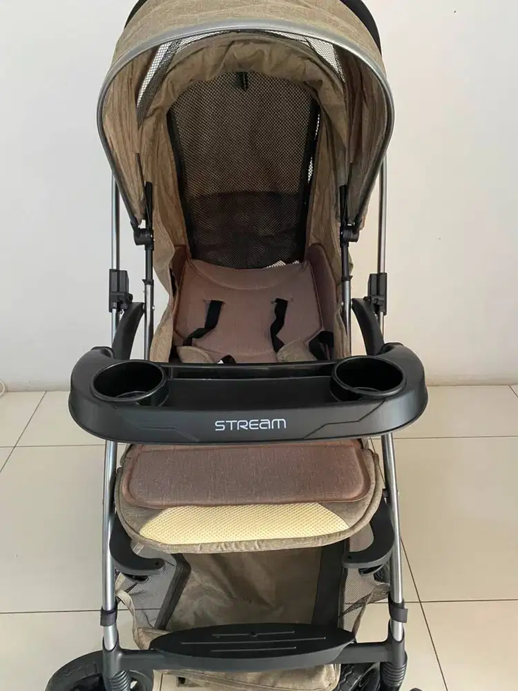 Stroller Pliko 397 Stream R / Dorong Depan Belakang 2 Arah