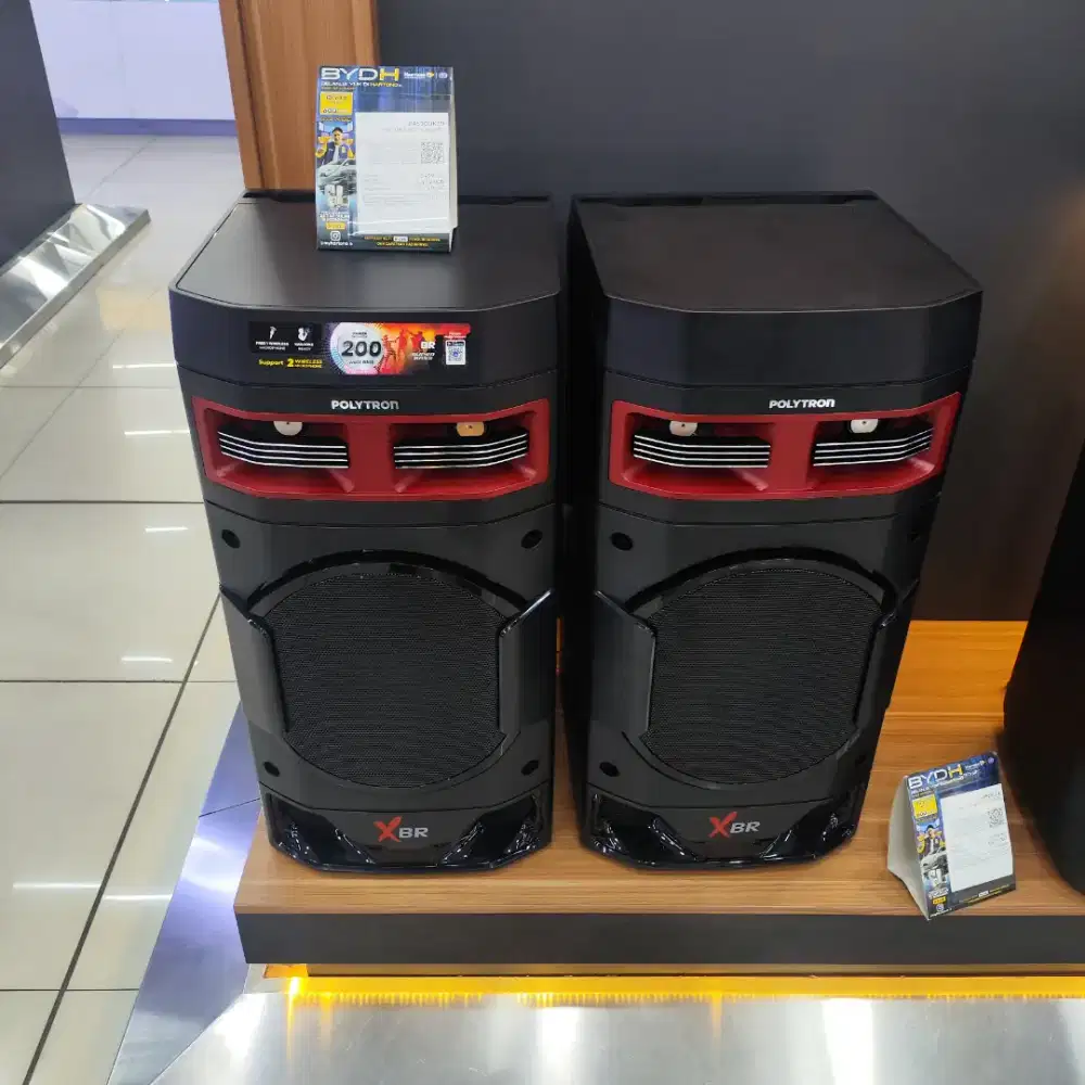 SPEAKER AKTIF POLYTRON CICILAN MURAH