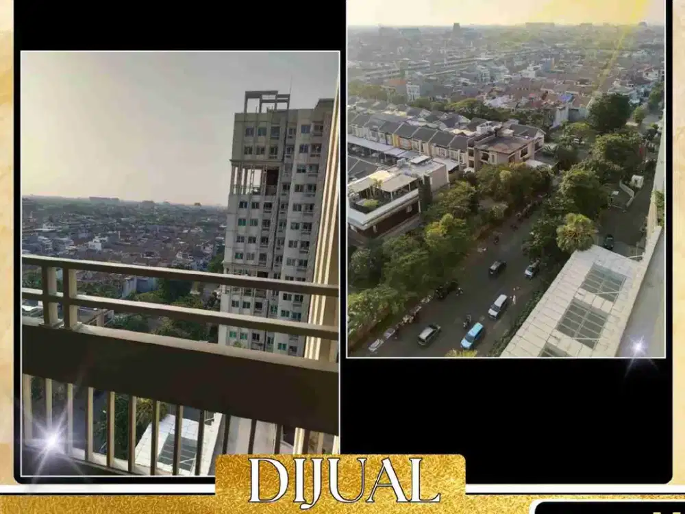 DIJUAL APARTEMEN 3 BR LUAS 67 M² DI SKY TERRACE LAGOON CENGKARENG JAKARTA BARAT