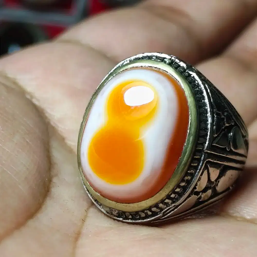 NATURAL BATU CINCIN MOTIF ANGKA 8 TOP COLLECTION AGEMAN