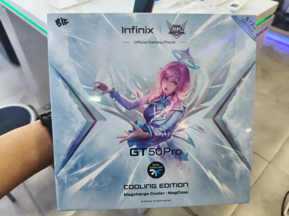 INFINIX GT 50 PRO 12/512 COOLING EDITION GARANSI RESMI 1TAHUN