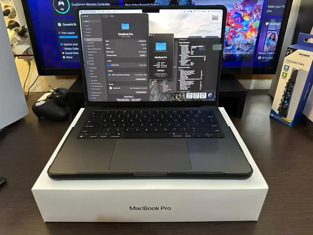 Macbook Pro M4 16/512gb like new fulset