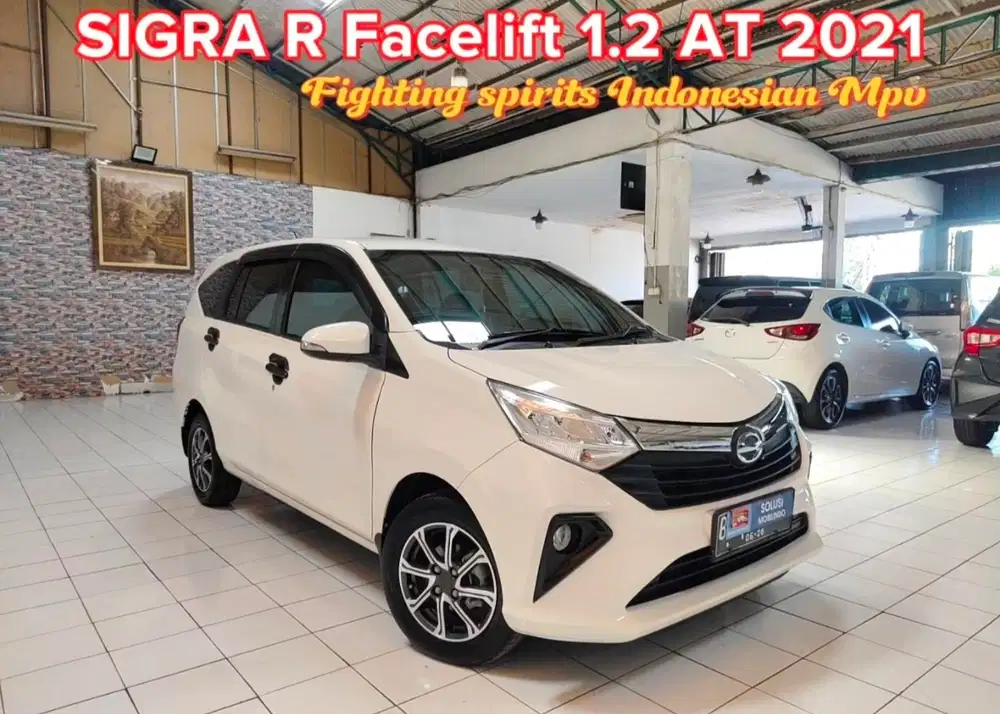 Daihatsu SIGRA R 1.2 Bensin AT 2021 Putih