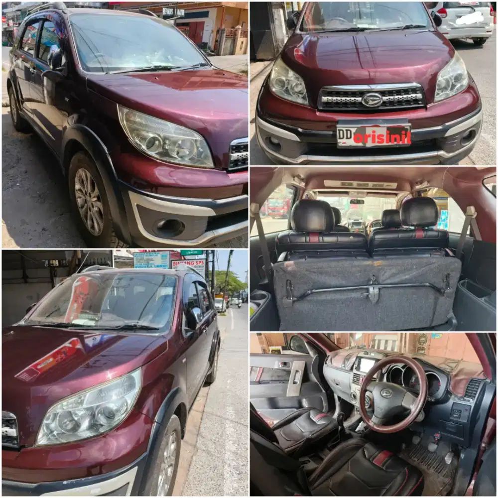 Terios tx adventure 2014 manual orisinil terawat bekas rasa baru