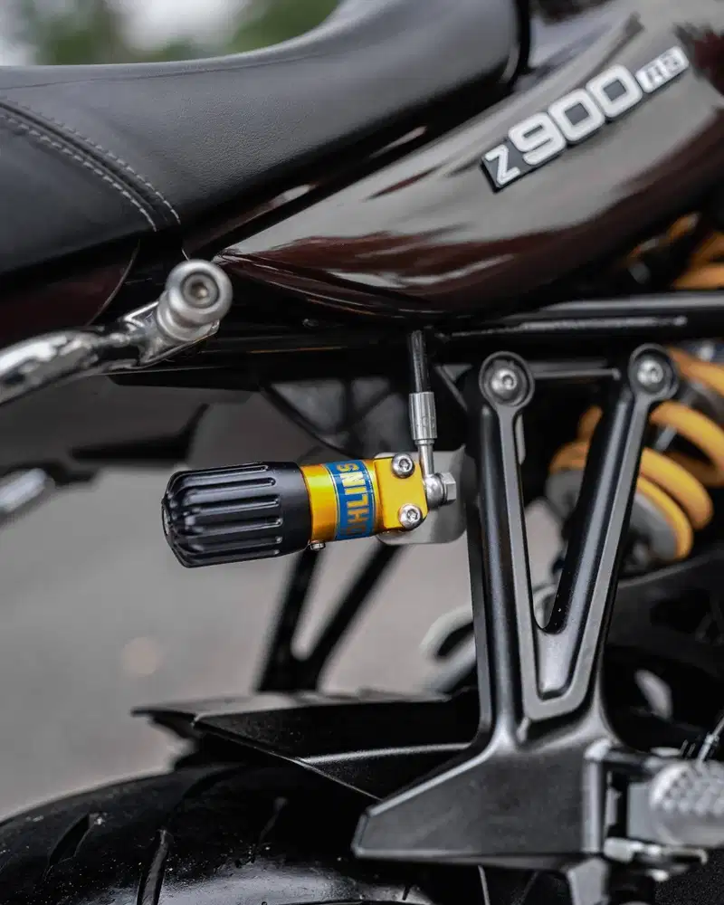 Kawasaki Z900 RS Z9 Z800 Nik 2018 Shockbrekers Ohlins Warna Coklat