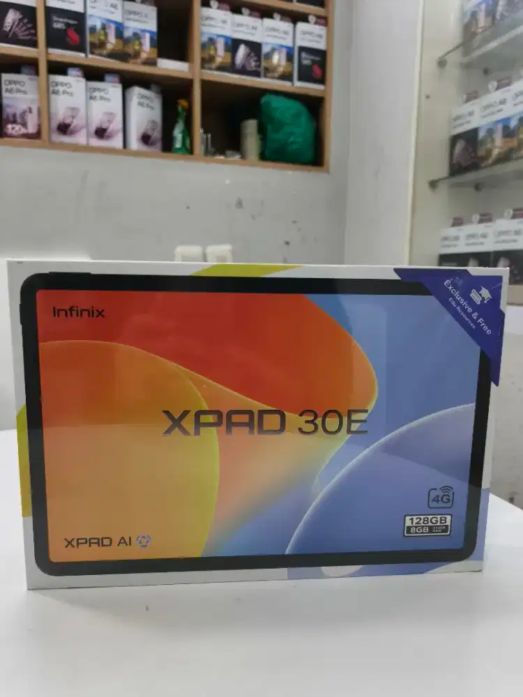 INFINIX XPAD 30E 4+4/128GB GARANSI FRESH RESMI