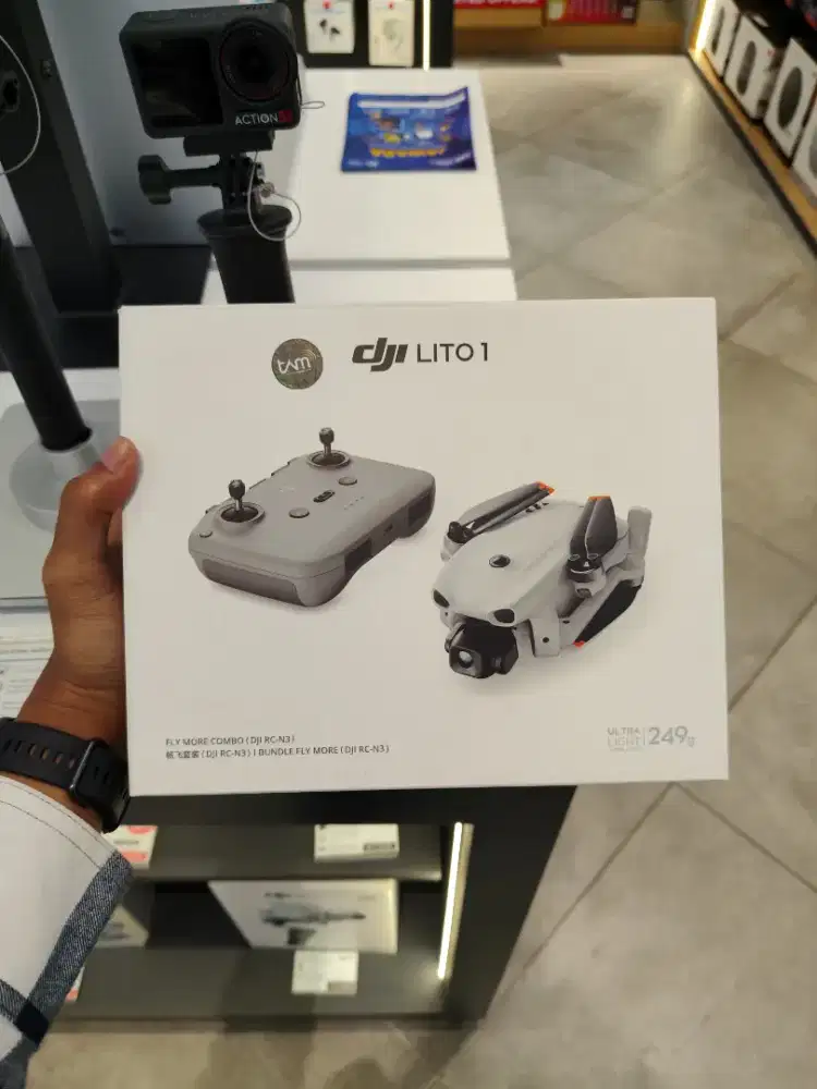 FLASH SALE!! DJI LITO 1 FLY MORE COMBO RC-N3 NEW SEGEL RESMI OFFICIAL