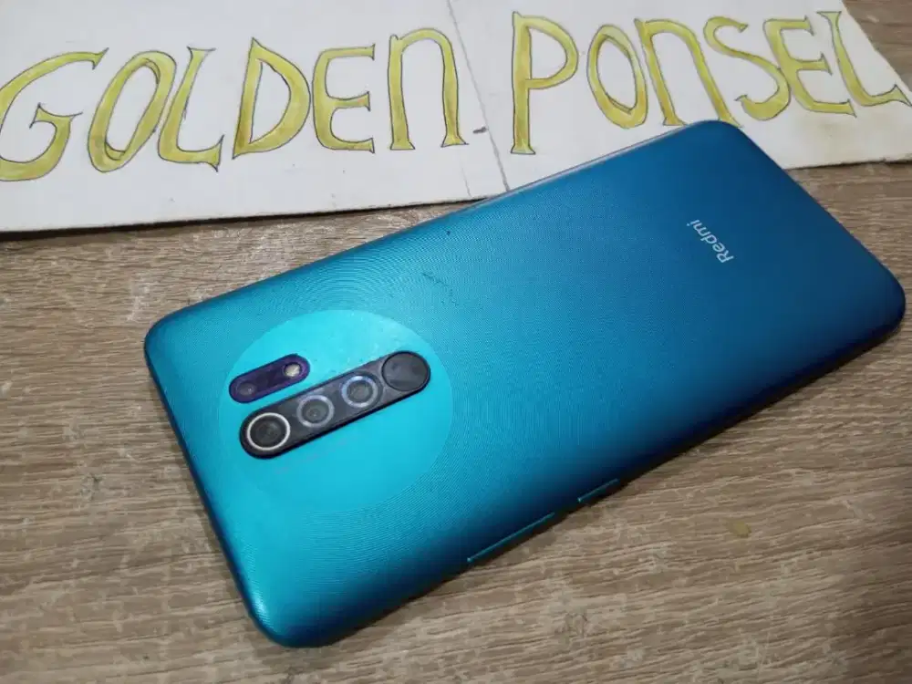 Redmi 9-4G.Finger.Ram 4+1/64GB.ORI.GOLDEN PONSEL
