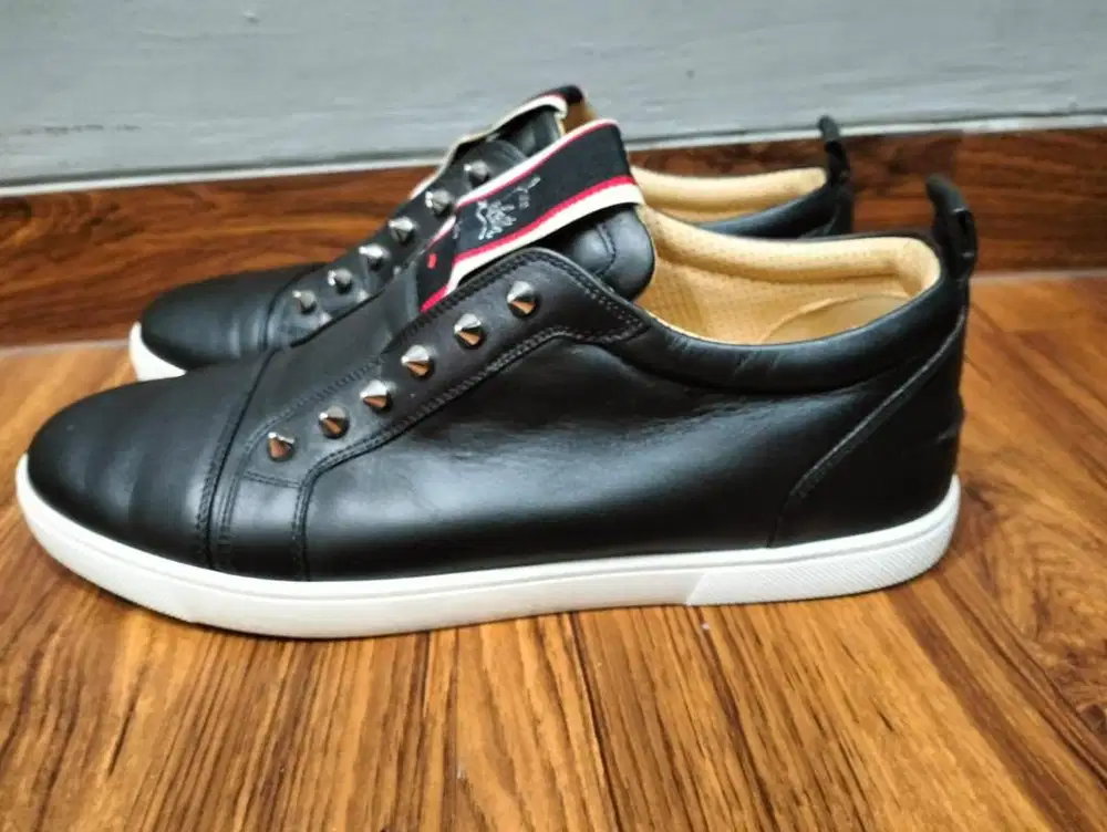 Sepatu ZEGNA TRIPLE STITCH & CRISTIAN LOUBOTION original