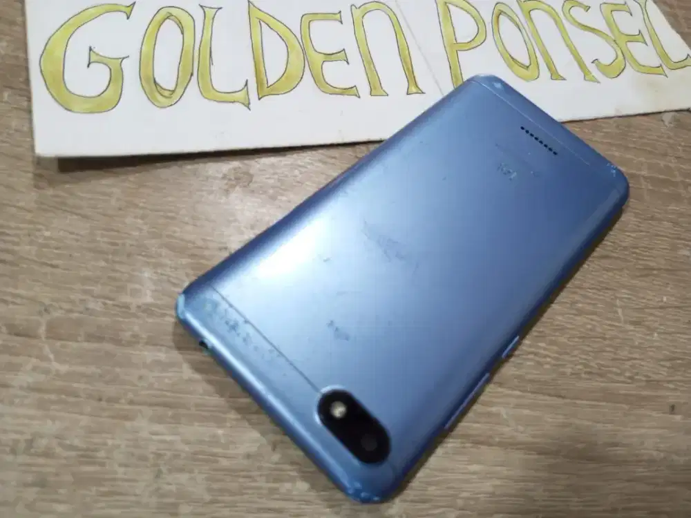 Redmi 6A-Blue.Facelock.4G.Ram 2/16GB.ORI.GOLDEN PONSEL