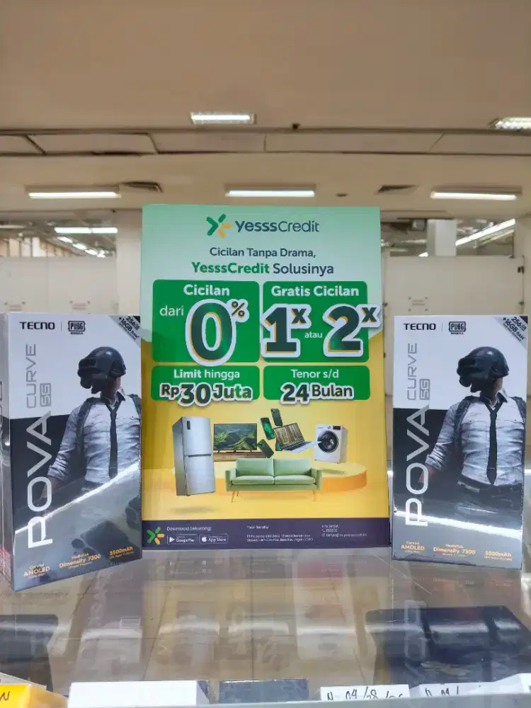 Cicilan hp Tecno cuma pakai ktp aja