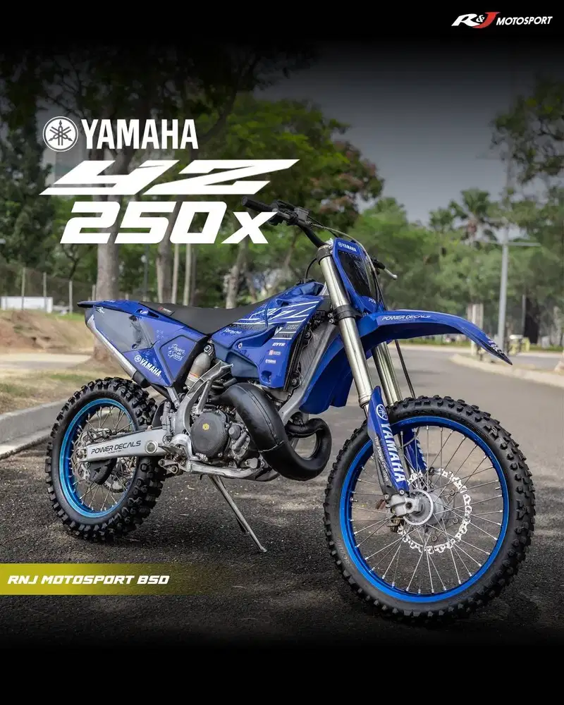 Yamaha YZ 250 X Tahun 2022 Warna Biru