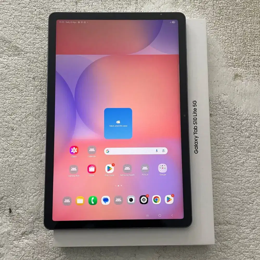 Samsung Galaxy Tab S10 Lite 5G Warna Gray 6/128GB
