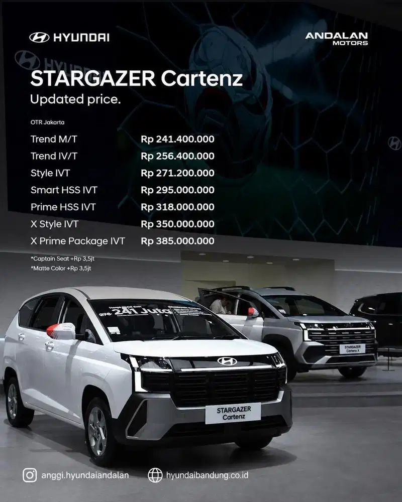 HYUNDAI STARGAZER CARTENZ