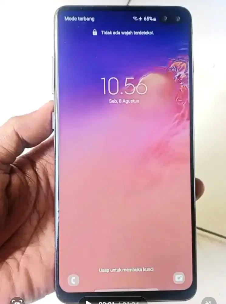 Samsung Galaxy S10 Plus (8/512) eks sein LCD gantian fp off