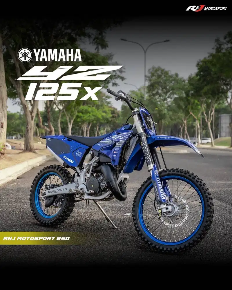 Yamaha YZ 125 X Tahun 2022 Warna Biru