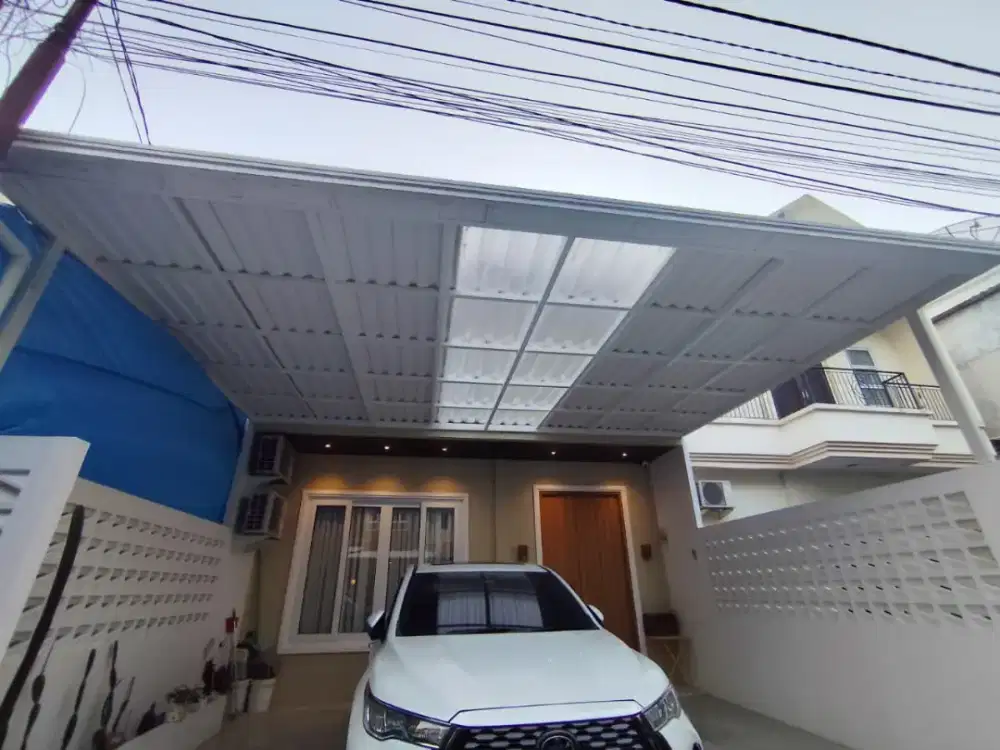kanopi UPVC dan solarflat