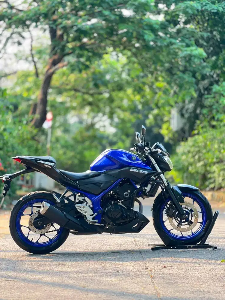 YAMAHA MT25 OLD 2019 BIRU PAJAK PANJANG SIAP RIDING