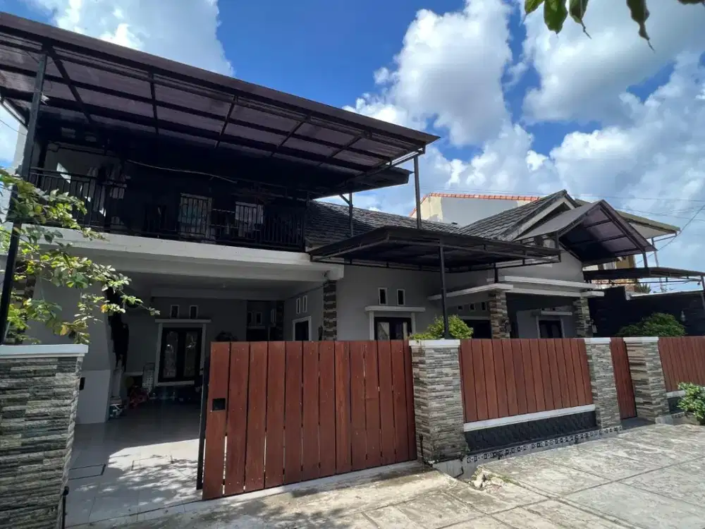 DIJUAL RUMAH FULL FURNISH + BONUS TANAH SIALANG SAKO PALEMBANG