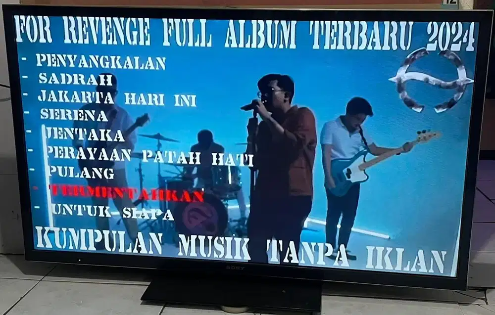 Led sony 55 in analog tinggal pake stb digital