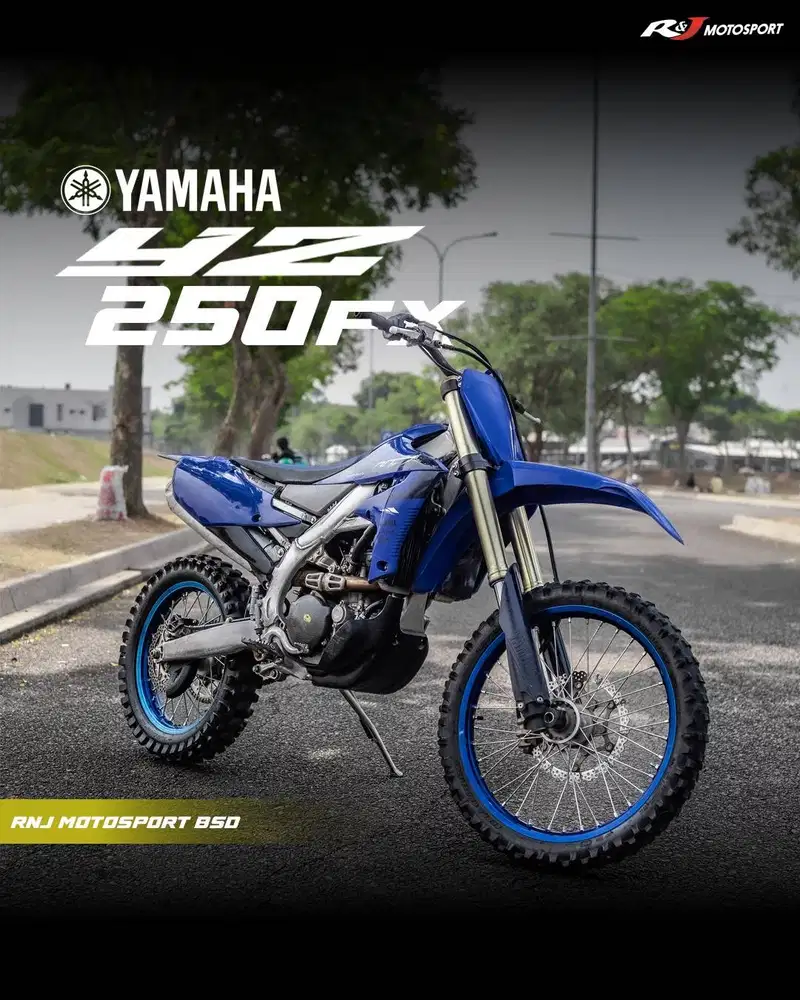 Yamaha YZ 250 FX Tahun 2022 Warna Biru