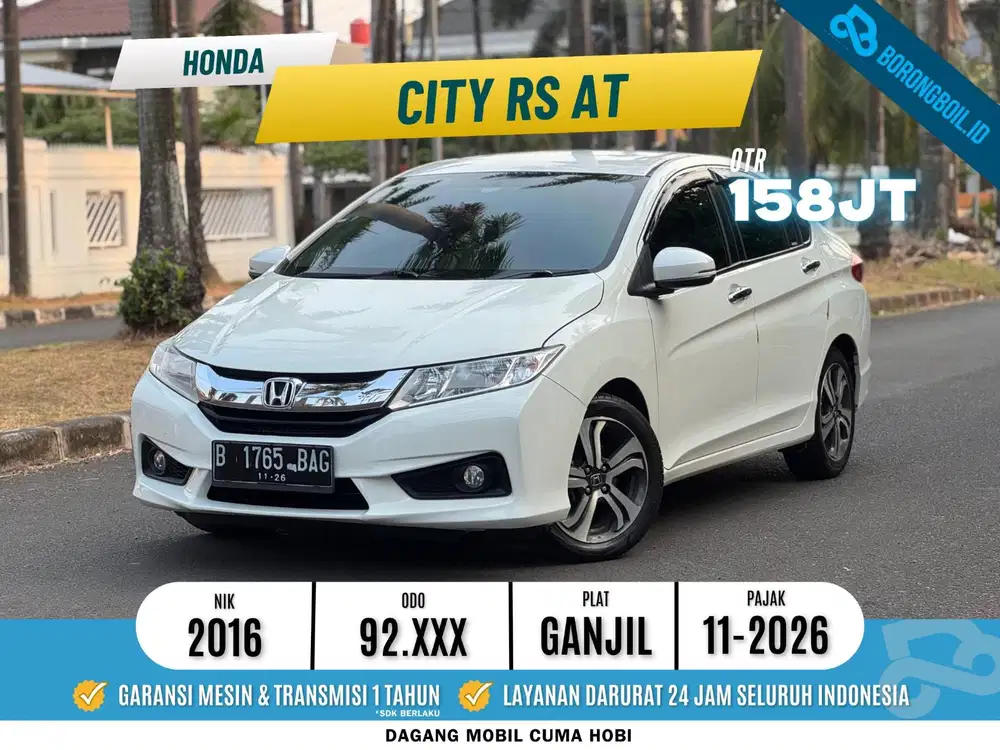 Honda City RS at 2016