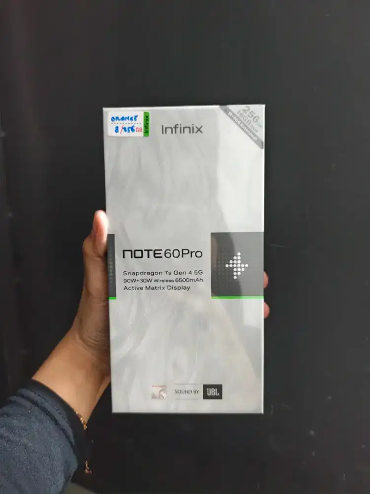 READY INFINIX NOTE 60 PRO 5G RAM 8+8/256GB