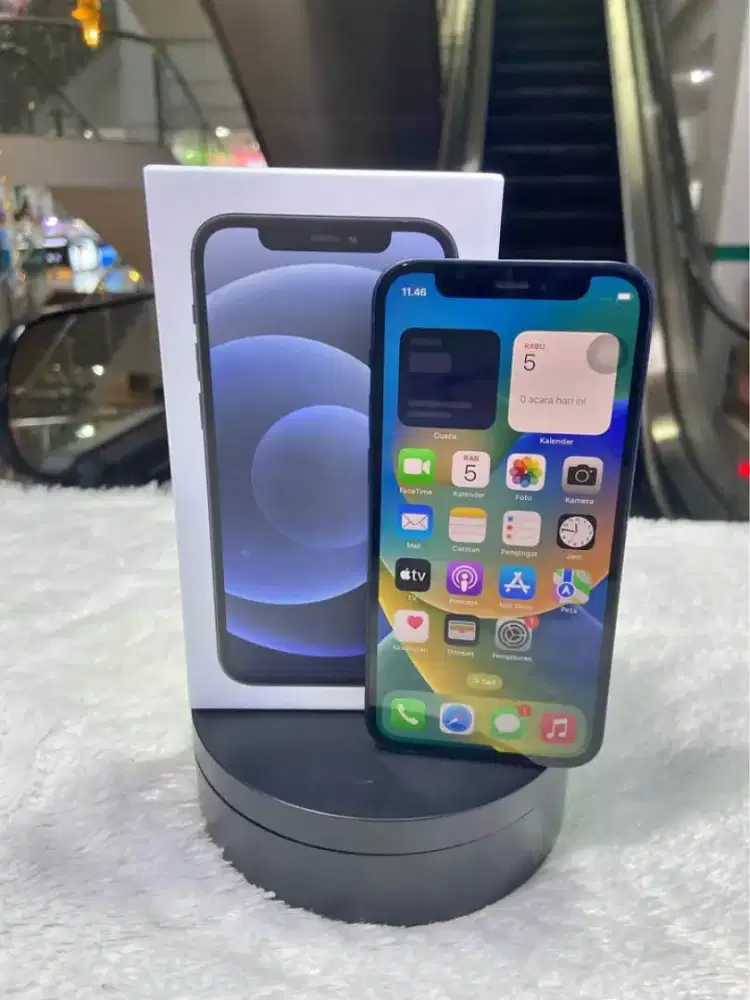 iPhone 12 Mini 64 GB ex iBox Resmi (second)
Warna black
