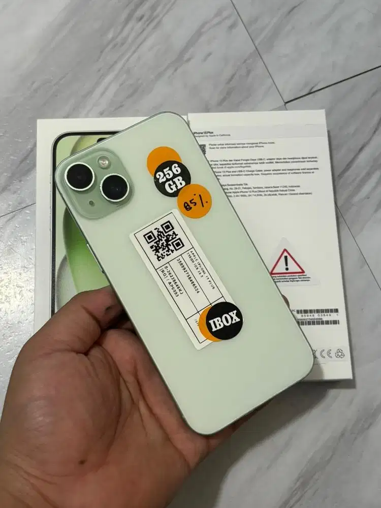 IPHONE 15 PLUS 256GB Ex IBOX RESMI