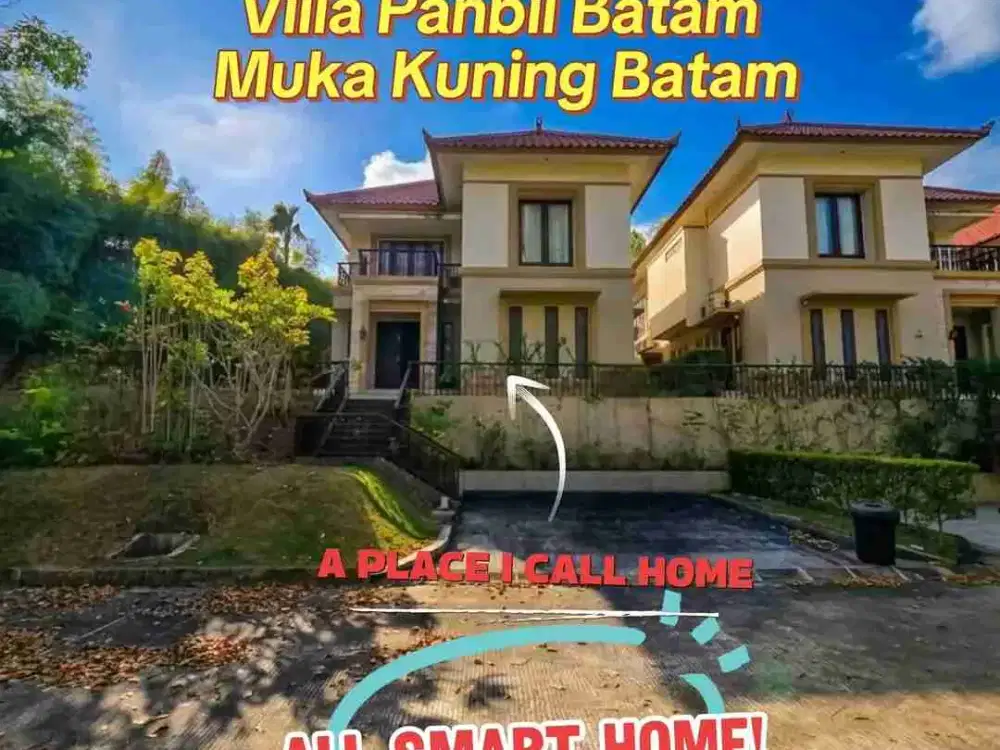 DIJUAL Rumah Mewah Elite dan Cantik Villa Panbil Batam Semi Furnished Siap Huni