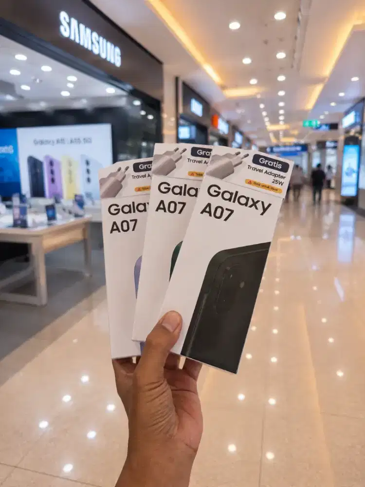 Berminat silahkan WA Samsung Galaxy A07 4/128 garansi resmi 1thn