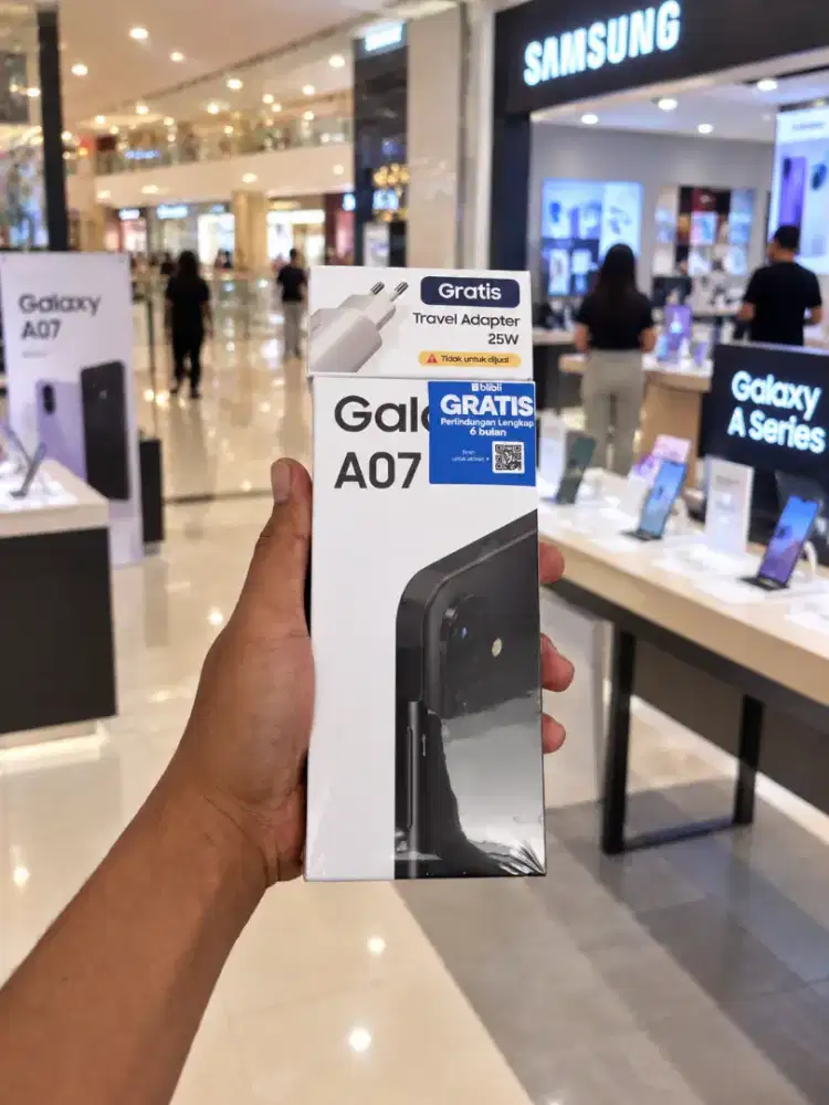 Berminat silahkan WA Samsung Galaxy A07 6/128 Garansi resmi 1thn