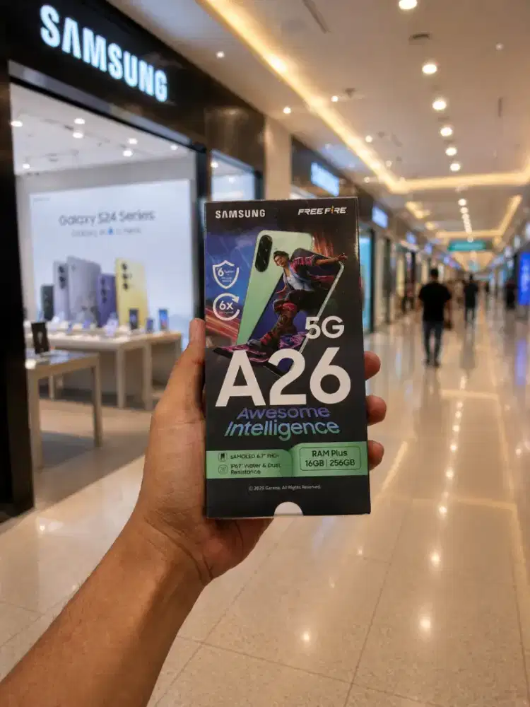 Berminat silahkan WA Samsung Galaxy A26 5G 8/256 Garansi resmi 1thn