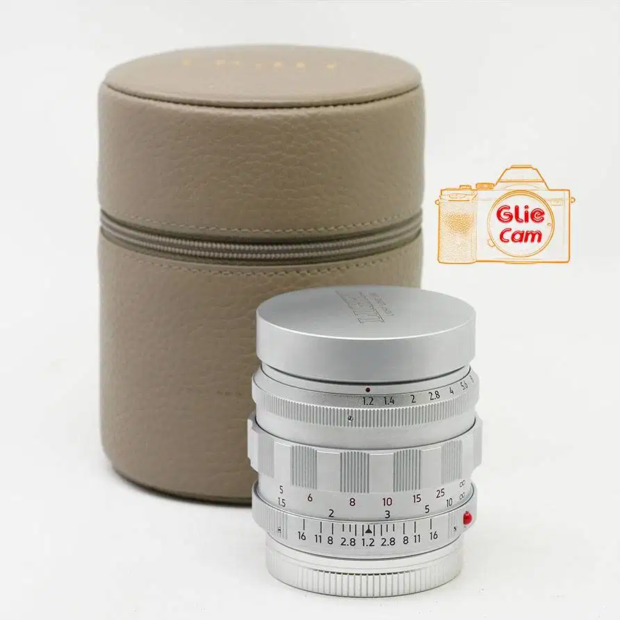 Light Lens Lab 50mm F1.2 ASPH “1966” in Aluminium Leica M