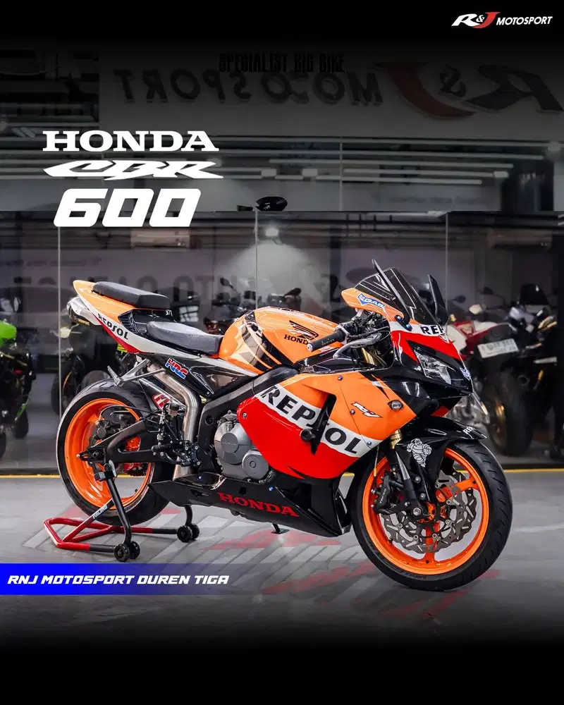Honda CBR 600 Cbr 1000 Repsol  2006 Km 25.000an