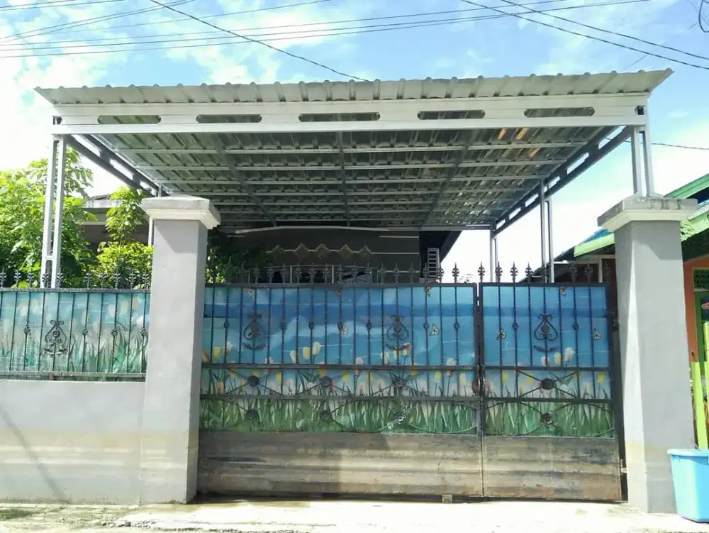 Kanopi baja ringan & galvalum pasir