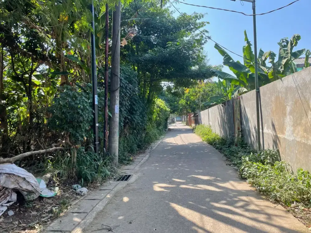 Tanah Sawangan Termurah - Cocok Kost/Kontrakan/Hunian - 12 menit Tol Pamulang - SHM Langsung Proses Balik Nama