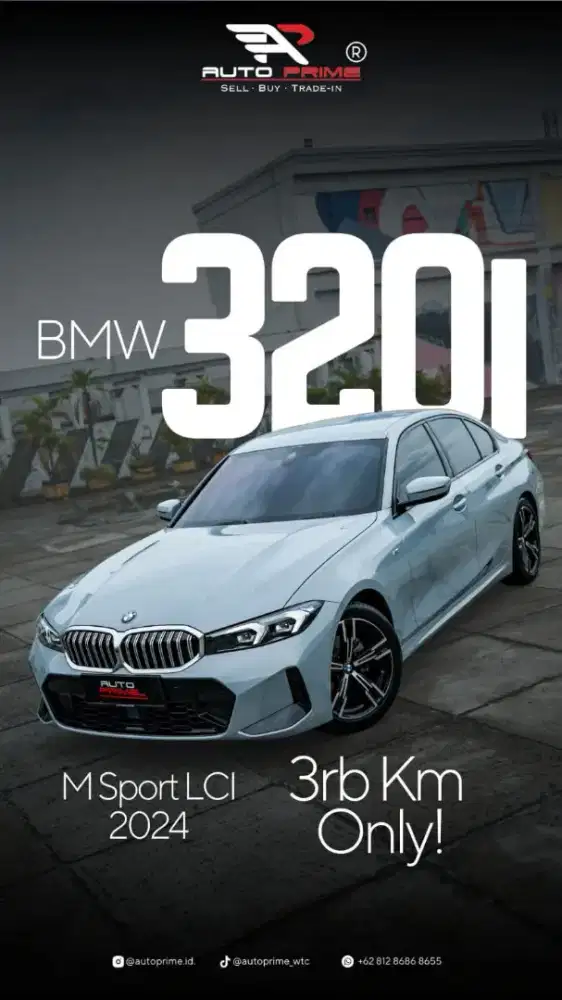 [KM 3RB] BMW 320i MSPORT LCI 2024, ANTIKK