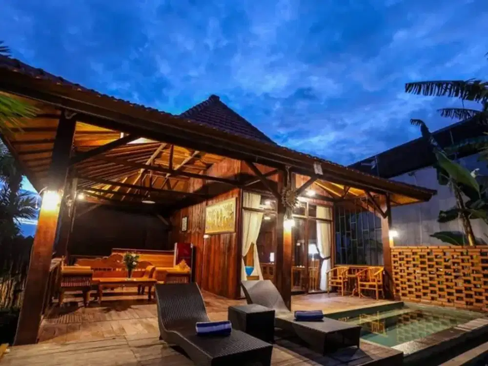 Freehold - Freehold - 6.35 are land with a bonus 1 bedroom villa, Berawa, Canggu, Bali