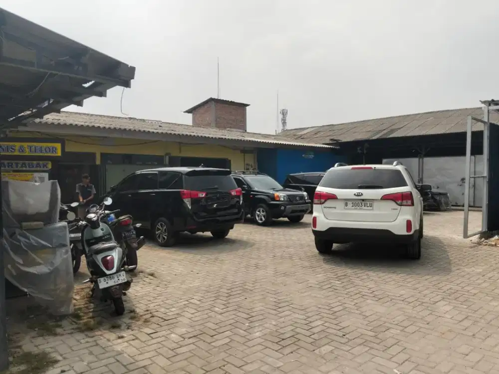 Turun Harga! Jual Cepat Tanah & Bangunan Pinggir Jalan Area Karang Tengah Timur Ciledug Tangerang