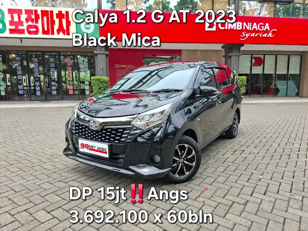 Calya 1.2 G AT 2023 Black Mica Metalik