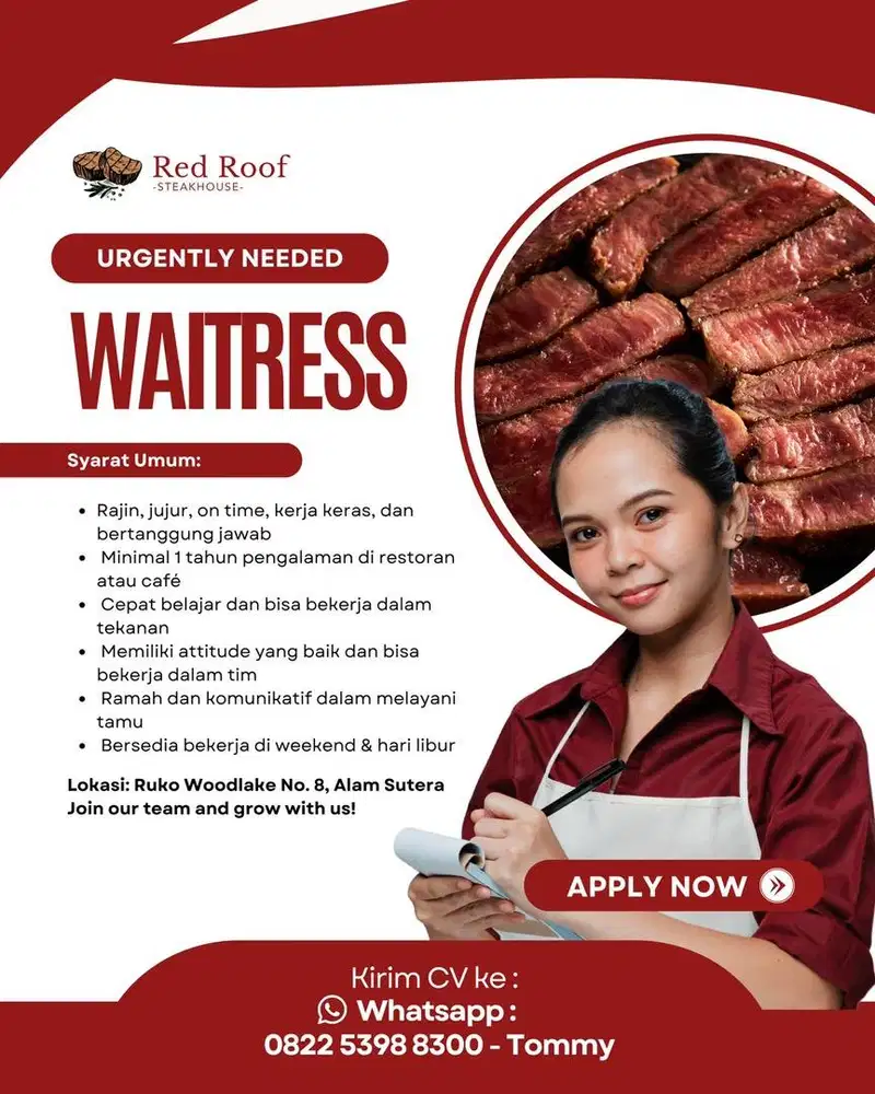 Waiters dan helper
