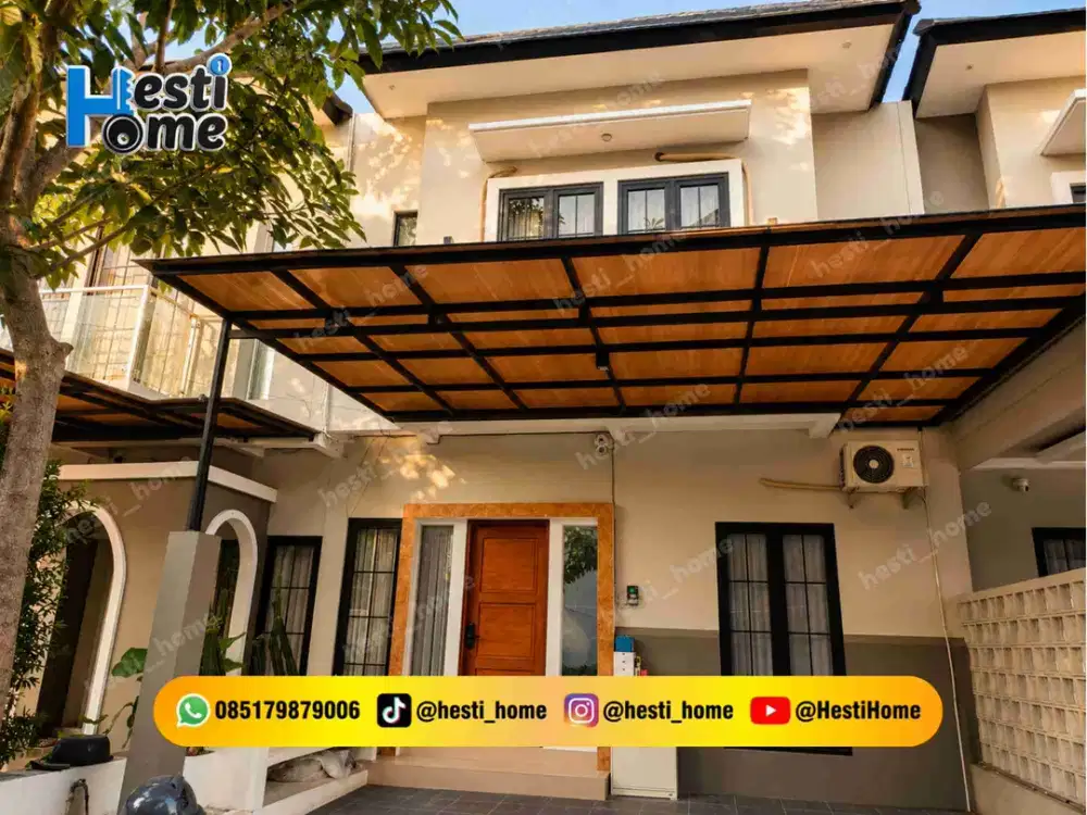 Rumah Mewah di Pedurungan yang bikin kamu betah, Tinggal masuk bawa koper, Full Furnish 2 Lantai Dekat Horison Nindya