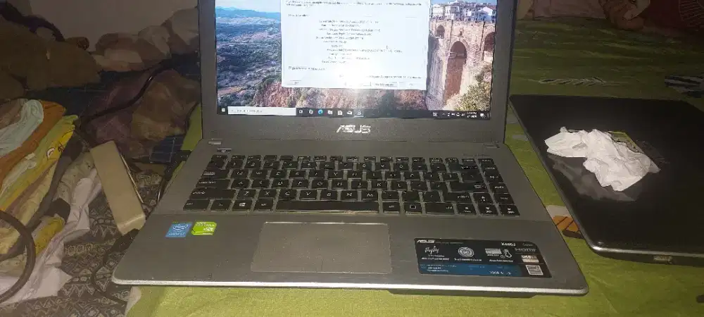 Asus x450j siap pakai